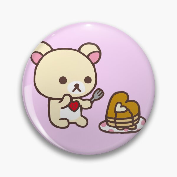 Item preview, Korilakkuma Enjoy Pancakes designed and sold by fine-art-ellen.