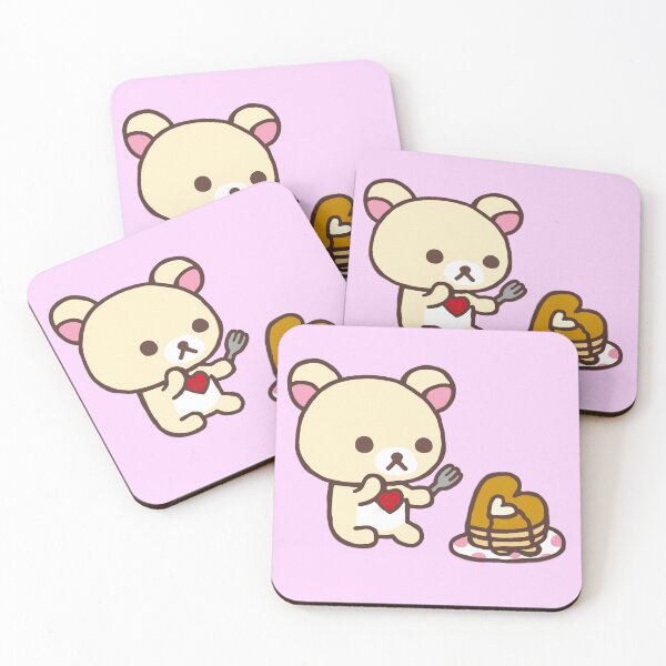 Item preview, Korilakkuma Enjoy Pancakes designed and sold by fine-art-ellen.