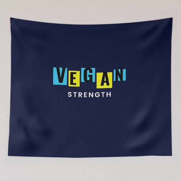Item preview, Vegan Strength - Elegant Typography  designed and sold by SBWorld.
