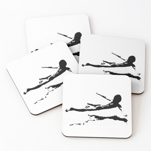 Item preview, silueta, de, mujer, flotar designed and sold by ReachForArt.