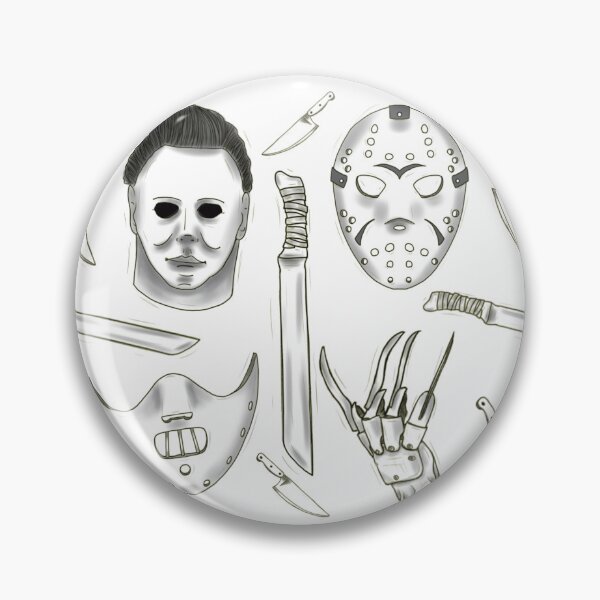Item preview, Horror Pattern designed and sold by Delightfully Morose.