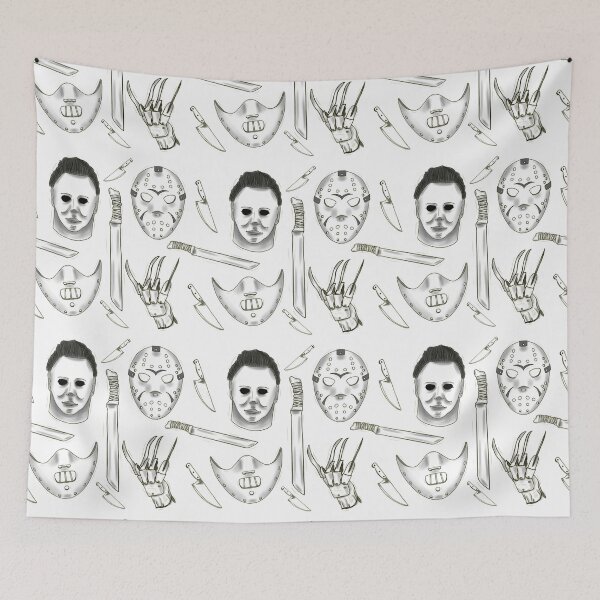 Item preview, Horror Pattern designed and sold by Delightfully Morose.