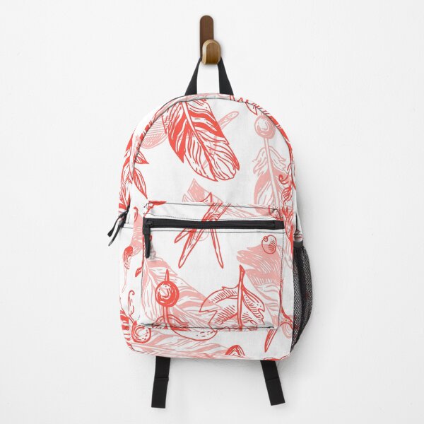 Item preview, Seamless Pattern of Red Feathers designed and sold by Queen1120.