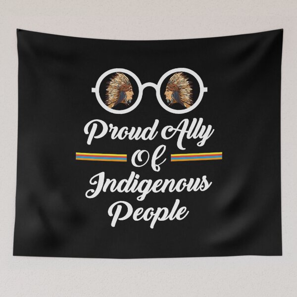 Item preview, Proud Ally Of Indigenous People designed and sold by Tatus Brinal.