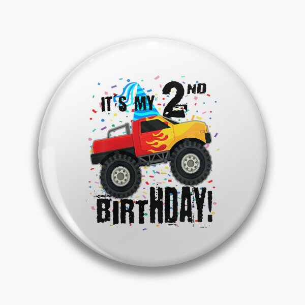 Item preview, It's My 2nd Birthday 2 Year Old Birthday Monster Truck designed and sold by MalloWilli.