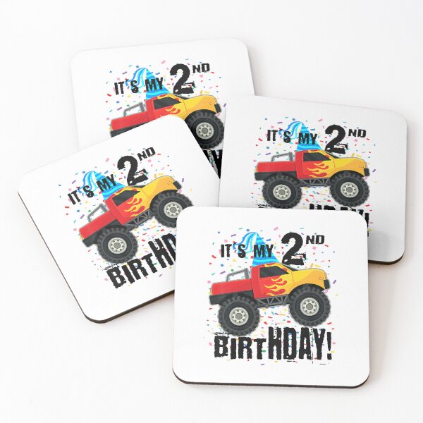 Item preview, It's My 2nd Birthday 2 Year Old Birthday Monster Truck designed and sold by MalloWilli.