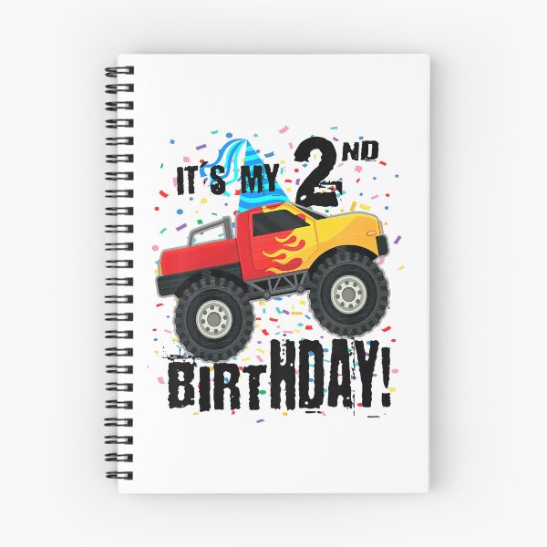 Item preview, It's My 2nd Birthday 2 Year Old Birthday Monster Truck designed and sold by MalloWilli.