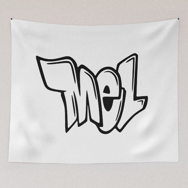 Item preview, Mel - Graffiti Name Design designed and sold by NameThatShirt.