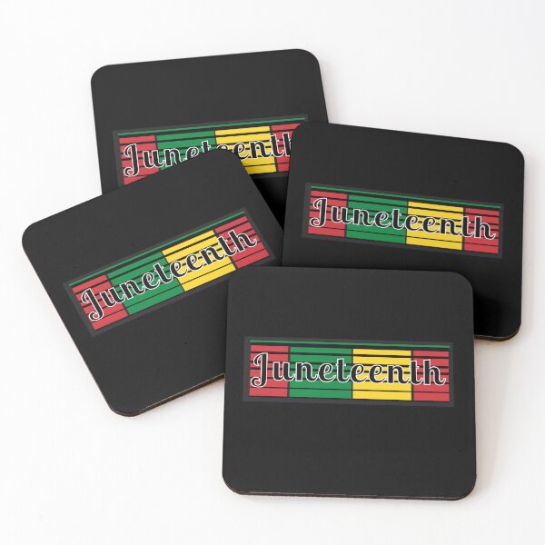 Item preview, Juneteenth Afro Color Stripes 2022 Emancipation Black Power 1865 Black Pride Afro African American designed and sold by InPrintedWord.