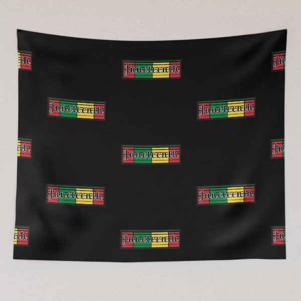Item preview, Juneteenth Afro Color Stripes 2022 Emancipation Black Power 1865 Black Pride Afro African American designed and sold by InPrintedWord.
