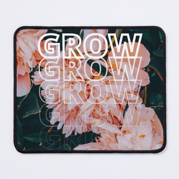 Item preview, GROW (above) - Dreamy Aesthetic Orange Flowers designed and sold by AliceSLee.