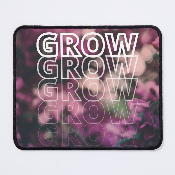 Item preview, GROW (above) - Dreamlike Aesthetic, Purple Flowers designed and sold by AliceSLee.