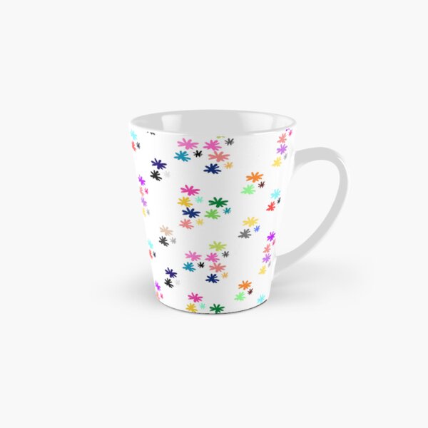 colourful flower pattern mugs Tall Mug