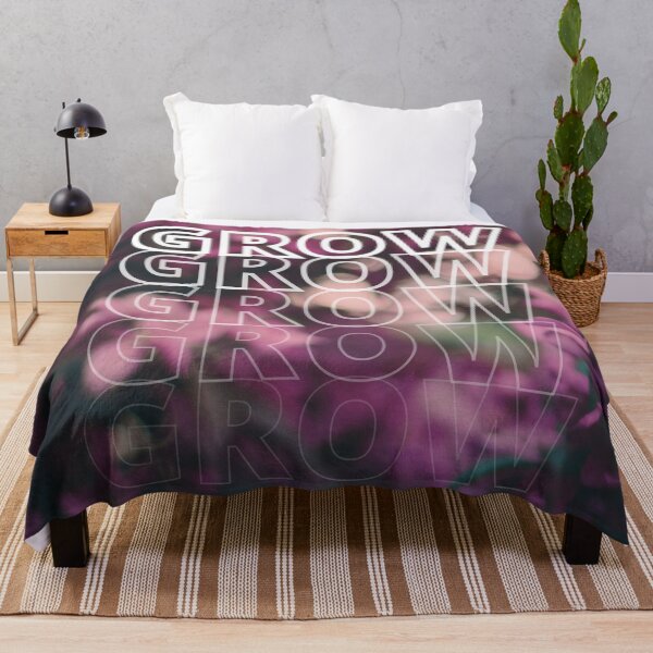 Item preview, GROW (above) - Dreamlike Aesthetic, Purple Flowers designed and sold by AliceSLee.
