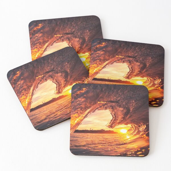 Item preview, Heart shaped wave with Sun. designed and sold by hardOFseeing.
