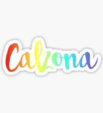 CALZONA Sticker