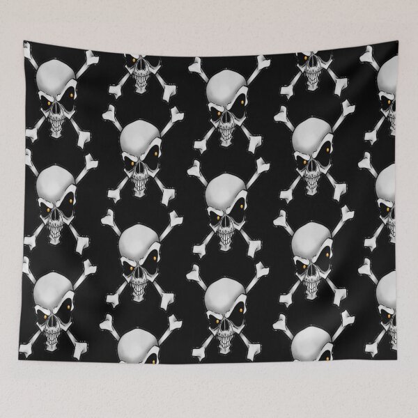 Item preview, Skull and Crossbone designed and sold by Gabbadoodle.