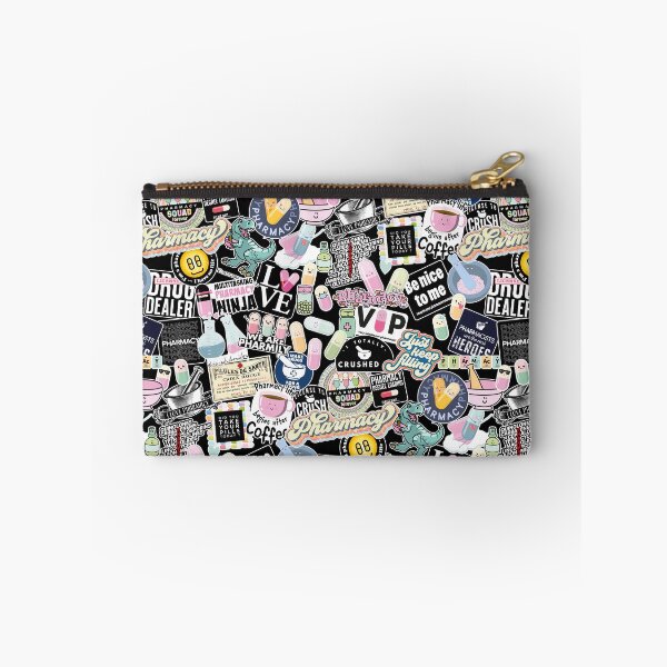 Item preview, Pharmacy stickers collage, funny collection of my best selling stickers designed and sold by Eenig.