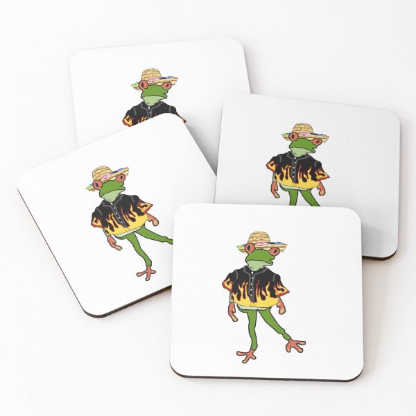 Item preview, rana de vacaciones designed and sold by Ellie Ebby.