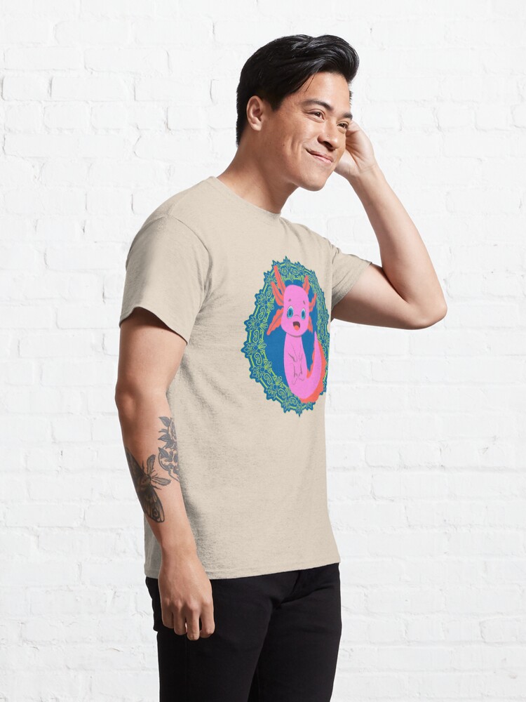 Alternate view of Pink Axlotl Classic T-Shirt