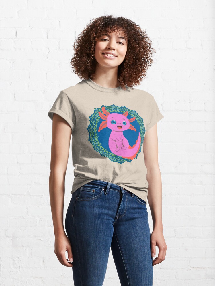 Alternate view of Pink Axlotl Classic T-Shirt