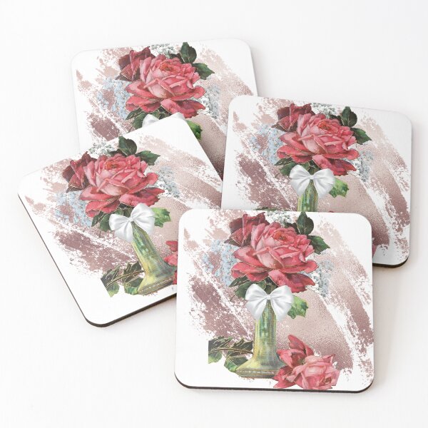 Item preview, Red Rose in Vase designed and sold by tomorrowsart.
