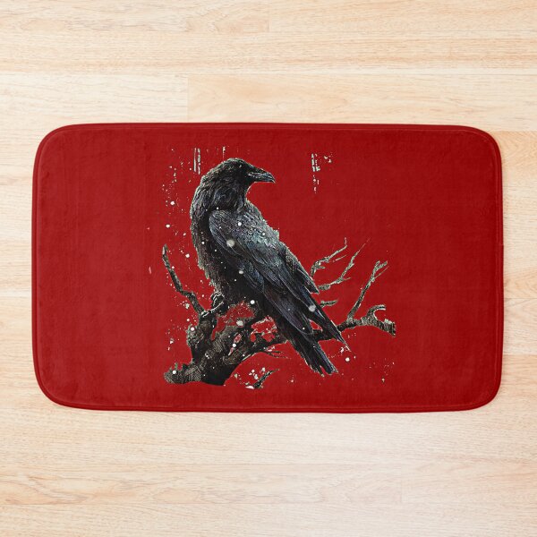Item preview, CROW BLACK AND RED designed and sold by THE AMERICAN TEEVANGELIST.