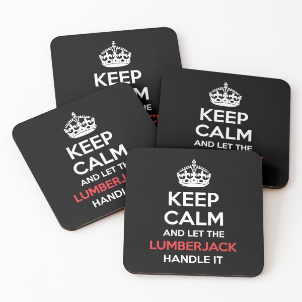 Item preview, Keep Calm And Let Lumberjack Handle It  designed and sold by aryagiri.