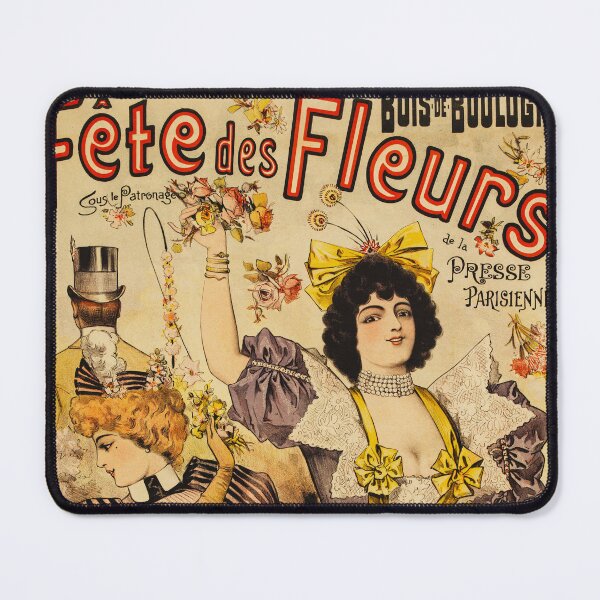 Item preview, FETES DES FLEURS de la presse parisienne Exhibition 1894 Vintage French Tourism Poster designed and sold by retroposters.
