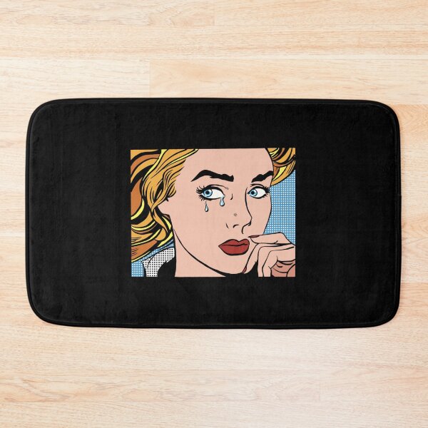 Item preview, Lichtenstein Style Pop Art Woman Crying Classic T-Shirt designed and sold by donnielnah.