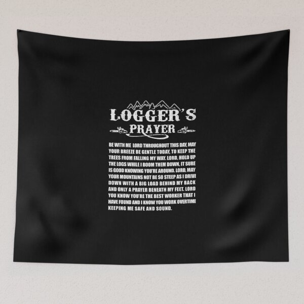 Item preview, Logger prayer designed and sold by aryagiri.