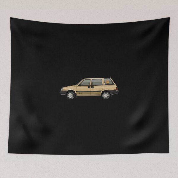 Item preview, Nissan Stanza Prairie 4wd Wagon Gold Sticker designed and sold by verarheaf9.