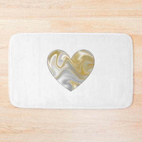 Item preview, Heart Gold Marble Design designed and sold by ArtByCelestial.