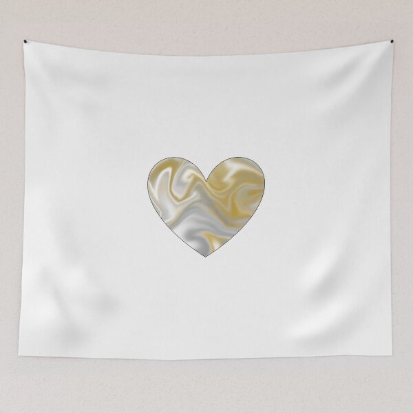 Item preview, Heart Gold Marble Design designed and sold by ArtByCelestial.