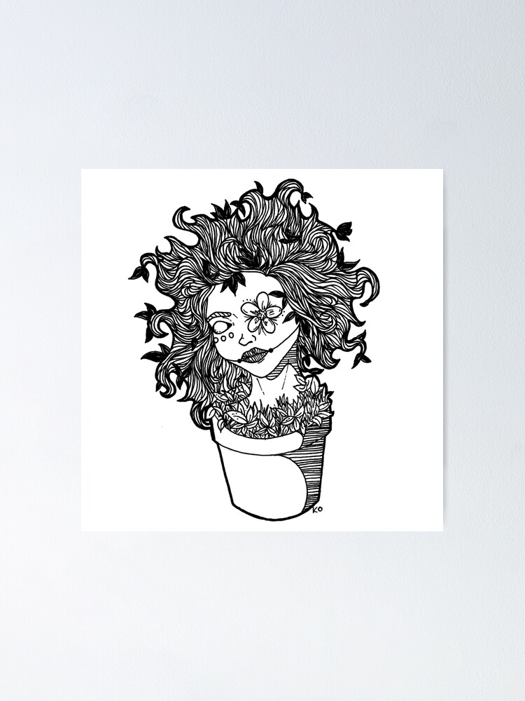 Alternate view of pothead Poster