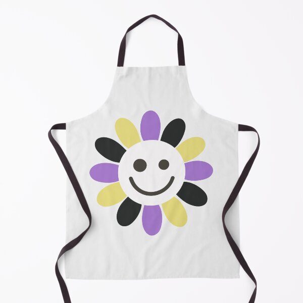 Item preview, Nonbinary Happy Flower designed and sold by gray-cat.