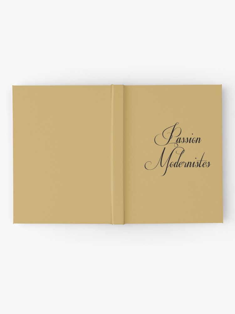 Aperçu 2 sur 3. Carnet avec l'œuvre Passion Modernistes logo seul créée et vendue par PMedievistes.