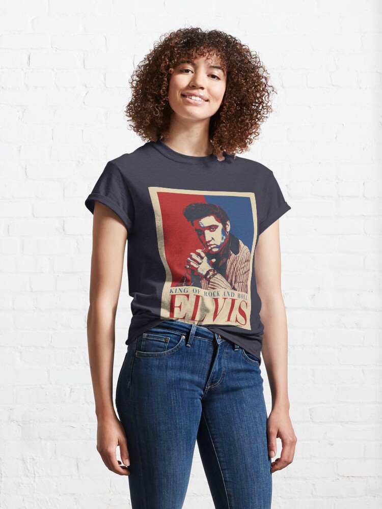 Elvis Presley, der König des Rock'n'Roll Classic T-Shirt