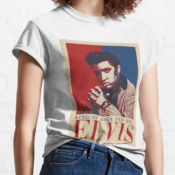Elvis Presley Autograph T Shirt Jailhouse Rock Heartbreak Hotel Graceland 