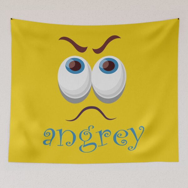 Item preview, ANGREY FACE designed and sold by abdelhameed zayed.