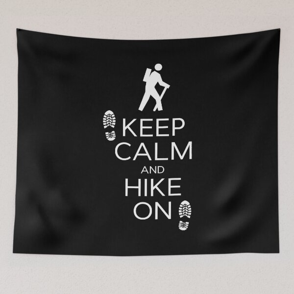 Item preview, Keep Calm And Hike On Hiking And Backpacking designed and sold by BennetJaco.