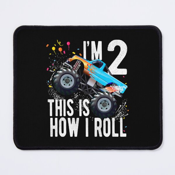 Item preview, 2 Year Old Birthday 2nd Birthday Monster Truck Car designed and sold by MalloWilli.