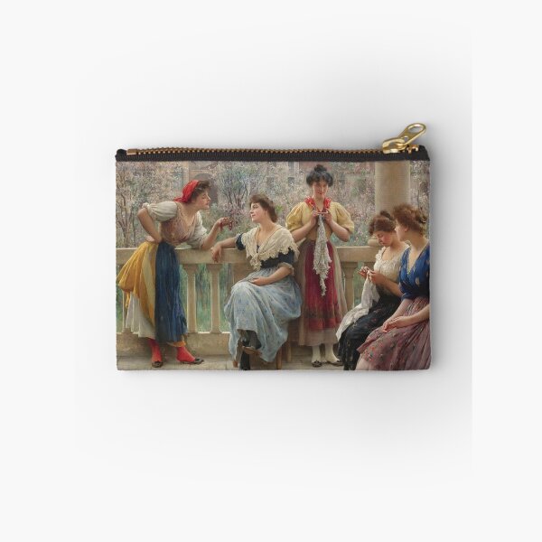 Item preview, Conversation on the Terrace by Eugene de Blaas designed and sold by RickE.