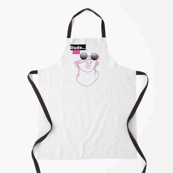 Item preview, Dude... Chill. (Transparent) - Geek Statue, Sassy, Sunglasses designed and sold by Quirkdom.