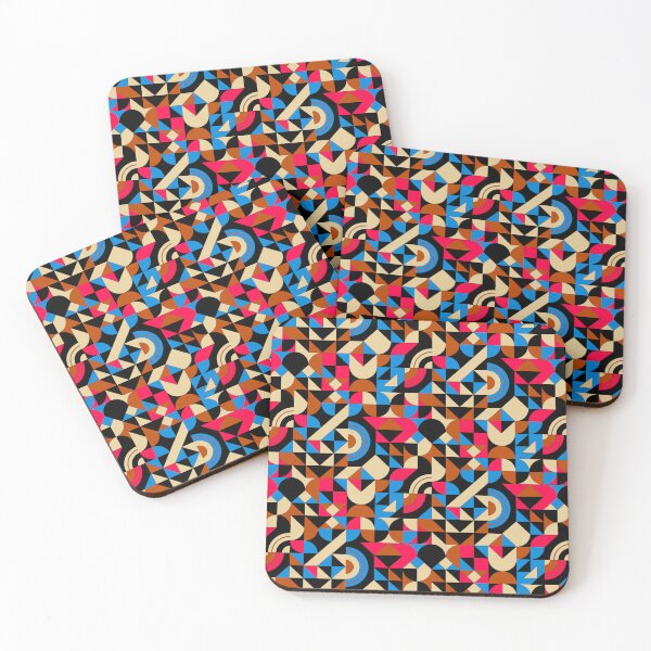 Item preview, geometric colorful patterns conceptual Art - Abstract Neo Geo graphic design designed and sold by Design Repo.