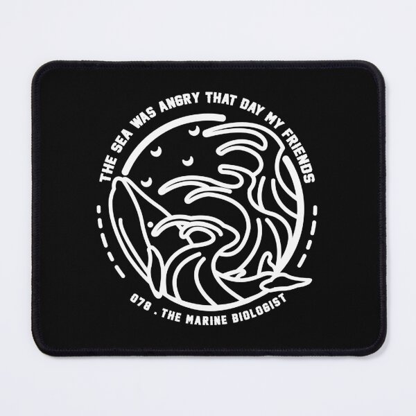 Item preview, The Sea Was Angry That Day My Friends - BlackArt designed and sold by Primal Mistry.