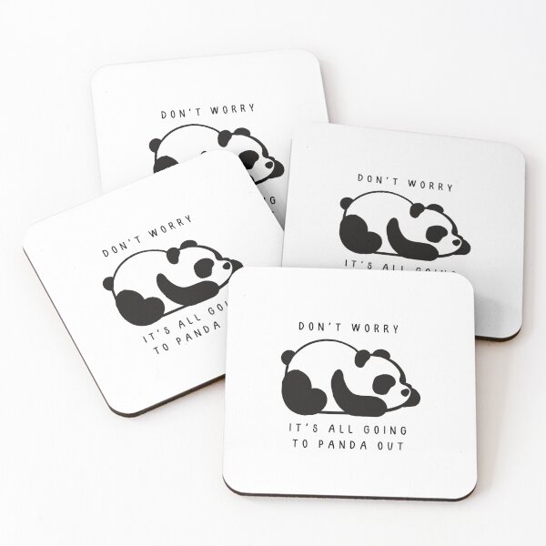 Item preview, Don't Worry, It Will All Panda Out designed and sold by simplygraciemae.