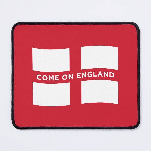 Item preview, Come On England Wave Flag (On Red) designed and sold by STUDIO-72.