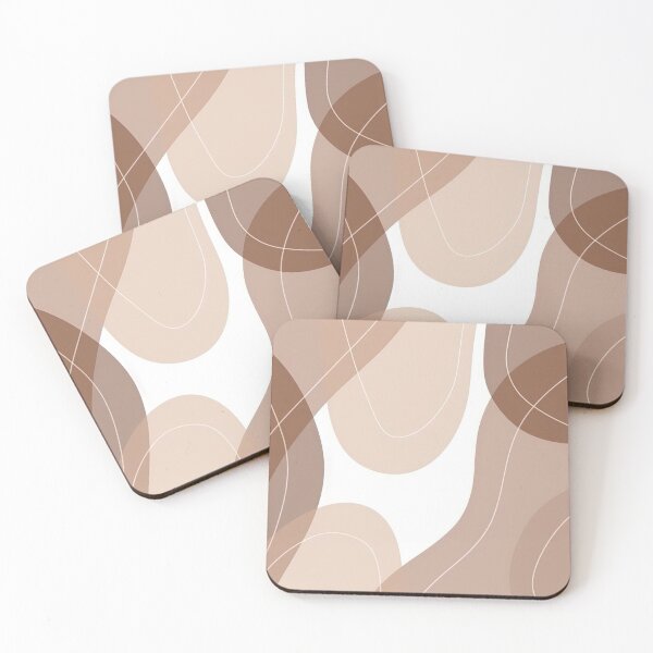 Item preview, Aesthetic abstract brown spots designed and sold by HikaryChan.