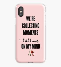 tattoos on my mind // rose collection iPhone Case